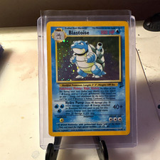 Pokémon TCG Blastoise 2/102 Base Set Holo Rare 1999 English 100 HP picture