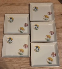 Fukagawa Seiji Vintage Small Plates~Set of 5 picture