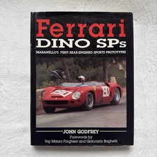 Ferrari Dino SPs Maranello's First Rear-Engined Sports Prototypes Book HC w/ DJ picture