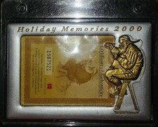 Kodak Holiday Memories 2000 Limited Edition Norman Rockwell Santa 4×6 Pic Frame  picture