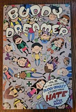 Signed Buddy the Dreamer by Peter Bagge The Hate Collection #2 picture