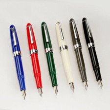 6Pcs Jinhao 992 Opaque Plastic Fountain Pen 0.5mm Nib Students Writing Gifts #s6 picture