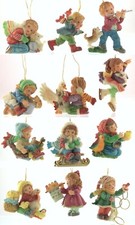 12 Days Christmas Heirloom Ornament Ashton Drake 1997 Children Figure COA S925 picture