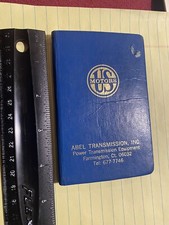 1980 U.S. MOTORS POCKET GUIDE CALENDAR DIARY -FARMINGTON & MILFORD CONNECTICUT picture