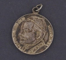 Vintage St. Christopher Joannes Paulus Religious Pendant Charm #W090 picture