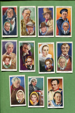 1938 OGDENS ACTORS NATURAL & CHARACTER STUDIES 11 TOBACCO CARD LOT picture