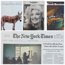 The New York Times Newspaper August 30 2026 SUNDAY Complete Print Paper UNREAD picture