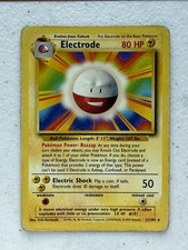 Wizards of the Coast Pokémon TCG Electrode 21/102 Base Set Rare EN 1999 LP/MP picture