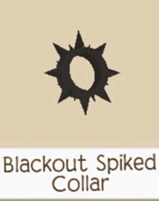Blackout Spiked Collar Animal Jam Play Wild In Game Cosmetics - Obtain Instantly picture