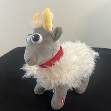 Hallmark Christmas Screaming Goat Musical Deck The Halls Plush Works - See Video picture