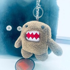 Domo kun Sekiguchi Plush doll  Mini Mascot Keychain NHK Television 9cm Japan picture