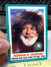 Norman Vaughan Antarctica Expedition 1996 Trading Card UR-on-it Alaska card picture