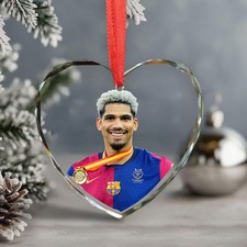 Ronald Araújo Christmas Ornament, Celebrity Fan Holiday Gift, Acrylic or Glass picture