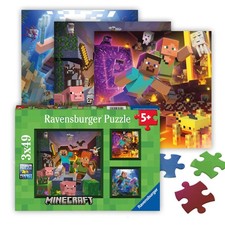 Ravensburger - Minecraft Biomes - 49 Piece Jigsaw Puzzle - Children Age 5+ 5621 picture