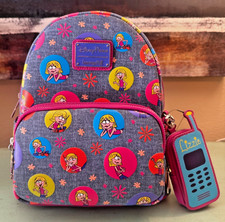 Loungefly Disney Parks Lizzie McGuire Mini Backpack Denim NWT Y2K Bag Coin Phone picture