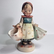 1950s HUMMEL FIGURINE / Mother’s Darling 175 / FULL BEE MARK / Bisque Porcelain picture