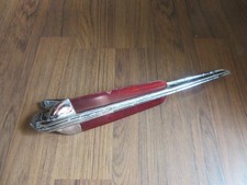 Vintage 1948 1949 Pontiac Flying Chief Red Lucite Wing Car Hood Ornament 510565 picture