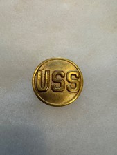 USS Collar Insignia US Scouts Indian Wars Original  picture