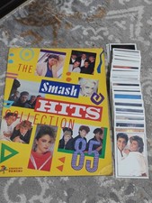 PANINI SMASH Hits 1985 Collection, GB FULL Set + EMPTY ALBUM  picture