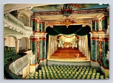 1986 Schlosstheater Schwetzingen Court Theatre Schwetzingen Continental Postcard picture