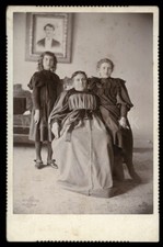 St. Joseph Missouri Family Mourning Photo of Dead Husband, Widow Jesse James picture