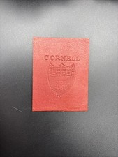c1910 Cornell University Tobacco Leather College Seal Cigarette Premium Antique picture
