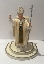 Danbury Mint Pope John Paul 2, 2000 Millennium Blessing Figurine Vintage picture