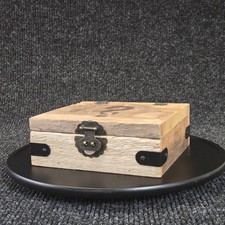 Theory11 J.J. Abrams Mystery Box Lockbox | 100-Yr Reclaimed Wood (Empty)  picture