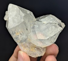 100-gm Natural Quartz var. Japan Law Twin from Skardu Pakistan. picture