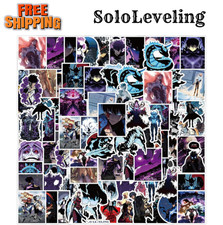 50PCS Solo Leveling Cartoon Decals for Laptop,Phone Case,Helmet,Water Bottle,Tra picture