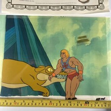 HE-MAN Animation Cel vintage MOTU cartoon production art Background She-Ra I14 picture