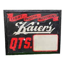 Kaiers Special Beer PaperBoard POS Store Advertising Sign 16x12 picture