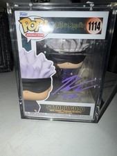 Signed Gojo Funko Pop picture