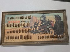 Vintage Speer Framed Advertising Sign Display Board w/ Assorted Bullet Samples picture