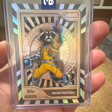 Topps 2026 Mint Marvel Rocket Raccoon Bronze 4/10 Trading Card #44 picture