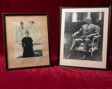 President Dwight D. Eisenhower & Mamie Autograph Portraits From HISTORIC ESTATE picture