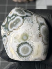 Beautiful Ocean Jasper Free Form Old Stock Contour Polished Orbs picture