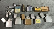 Vintage Lighters And Parts - Mostly USA Made - Untested picture