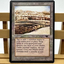 Magic The Gathering Strip Mine Even Horizon - Antiquities - See Pics & Desc. picture