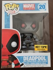 Deadpool Funko Pop 20 Hot Topic Exclusive Yellow Sticker #20 picture