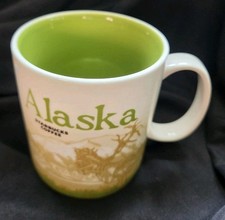 Starbucks 2012 Alaska Global Icon Mug, 16 oz. Excellent Condition  picture