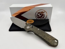Vosteed Raccoon TiSlim A4508 S35VN Copper Titanium Acid Stonewash NEW picture