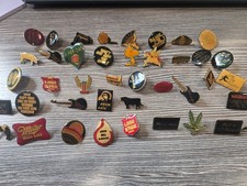 Huge Lot of 441 Vintage Lapel Pins Estate Collection - Beer Music Humor Animals picture