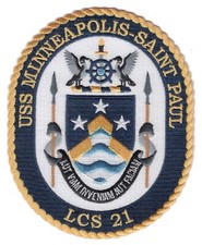 USS Minneapolis-Saint Paul LCS-21 Patch picture