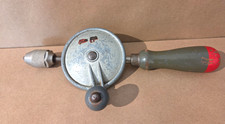 Vintage Stanley Handyman H1214 Hand Crank Egg Beater Drill Made in USA Tool picture