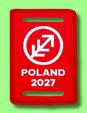 OFFICIAL 26TH WORLD SCOUT JAMBOREE 2027 NECKER BADGE PATCH WSJ POLAND picture