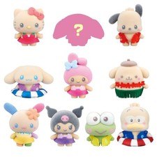 [Bandai] Petit Tomo Sanrio Characters Let's Get Sunburned Together 1 BOX (18 picture
