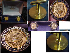 Pair of  Presidential Bill Clinton  Cufflinks   Diecast -  in USA picture
