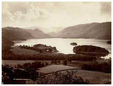Alfred Pettitt, England, Lake District, Derwentwater Vintage Albums Print, Embo picture