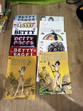The Betty Pages #1 Comic Magazine 1987 Reprint 1990 Plus Lot Of 11 High Grade picture